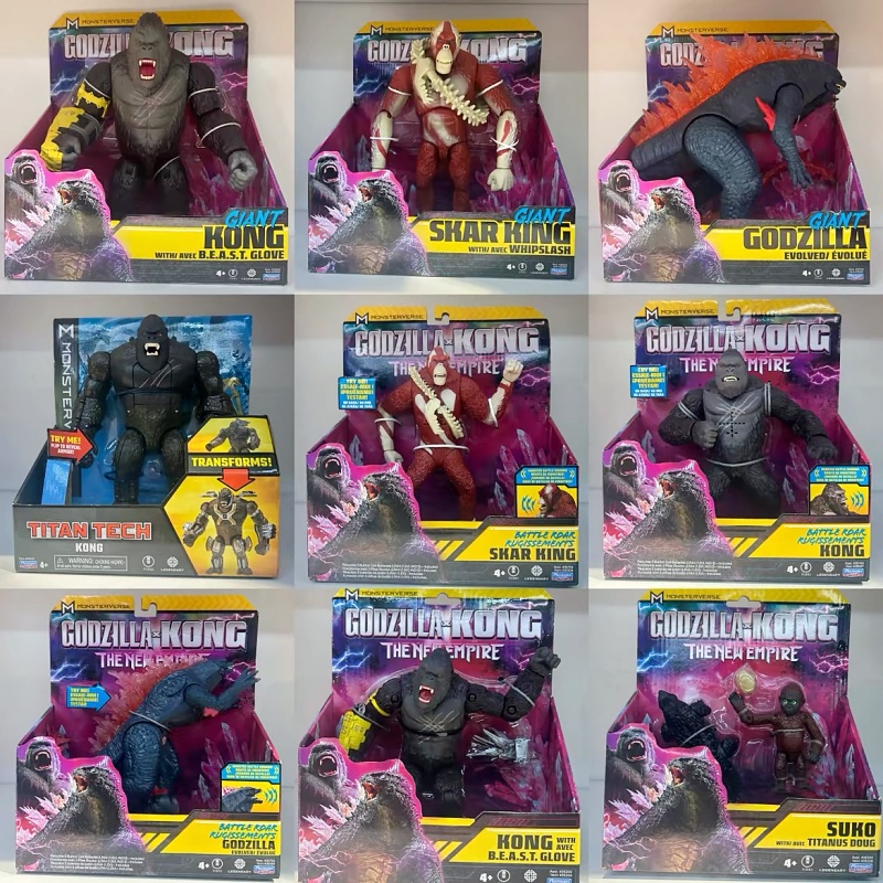 Model Kit Godzilla - 2024 Playmate Godzilla Wars King Kong