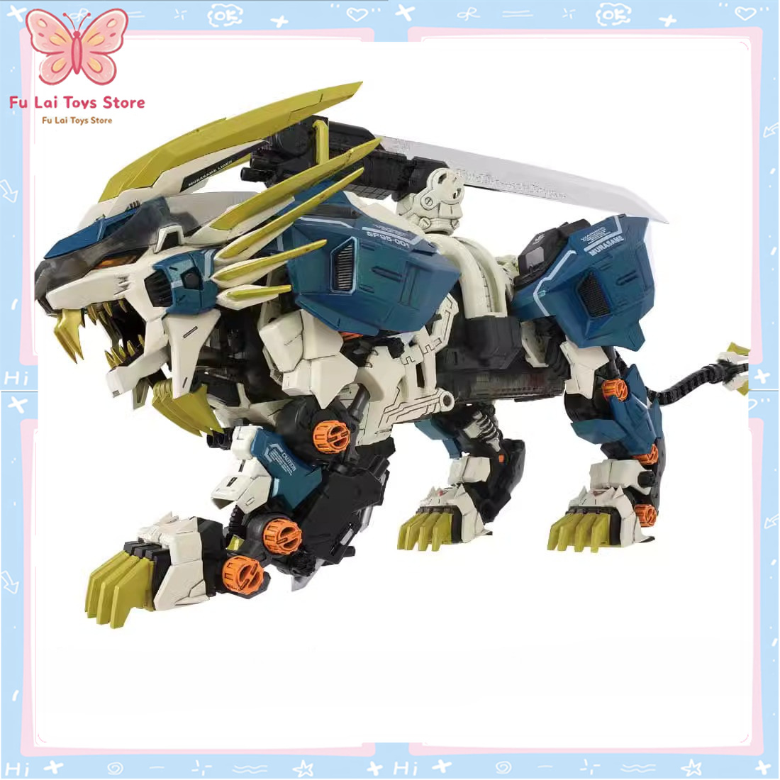 Model Kit Zoid - Original Takara Tomy ZOIDS Murasame Liger