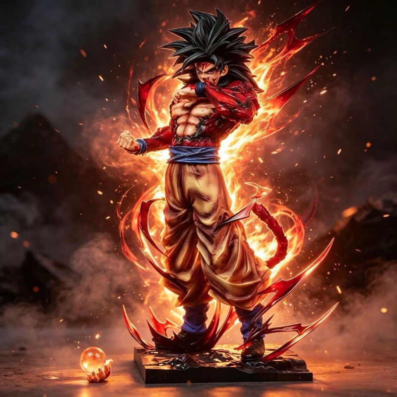 34cm LK Son Goku Model Dragon  - огляд і ціна Model Kit Zoid