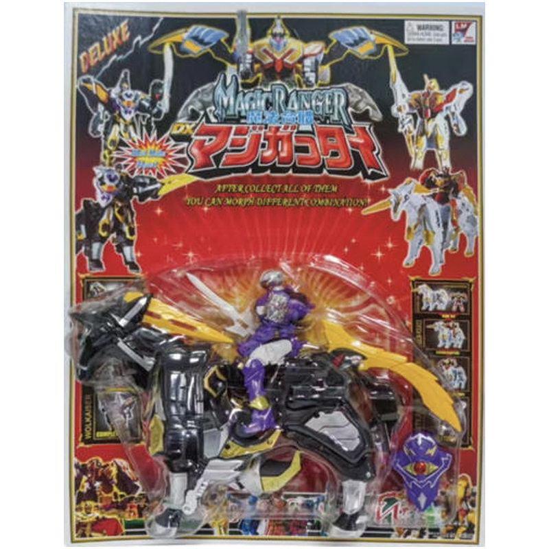 Magic Warriors Flame Sacred De - огляд і ціна Model Kit Megazord