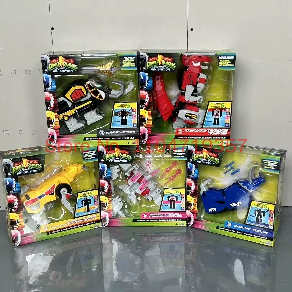 Genuine Playmates Mmpr Re-Igni - огляд і ціна Model Kit Megazord