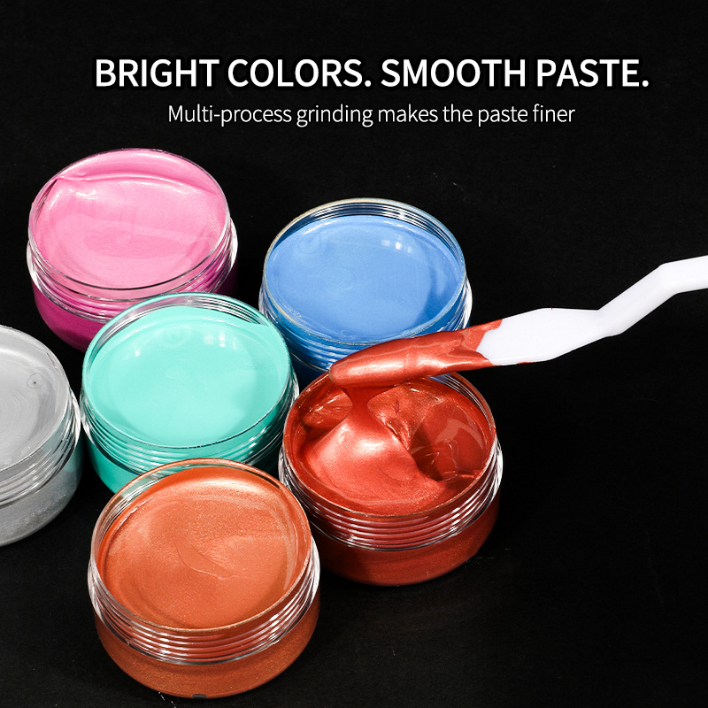30ml 8 Color Metallic Gradient - огляд і ціна Metallic Paint Set