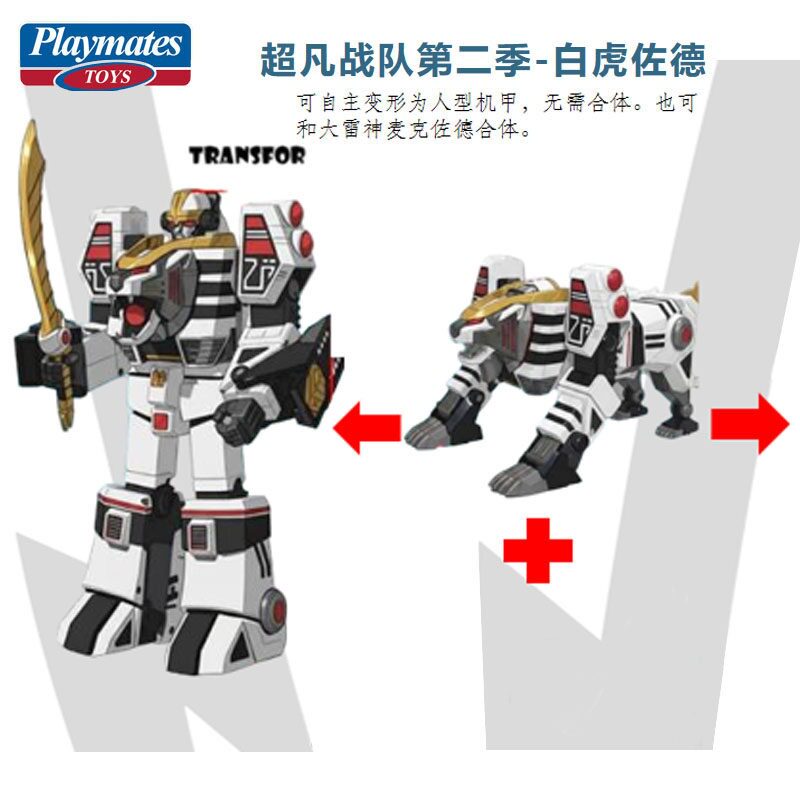 Playmates Toys Power Rangers W - огляд і ціна Model Kit Megazord