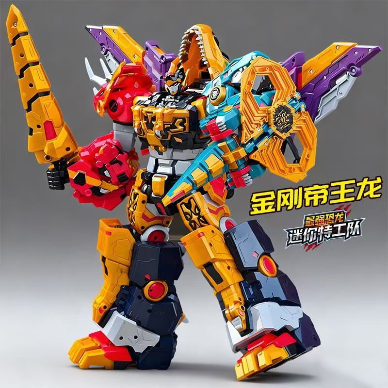 MiniForce Dinoid Warrior Trans - огляд і ціна Model Kit Megazord