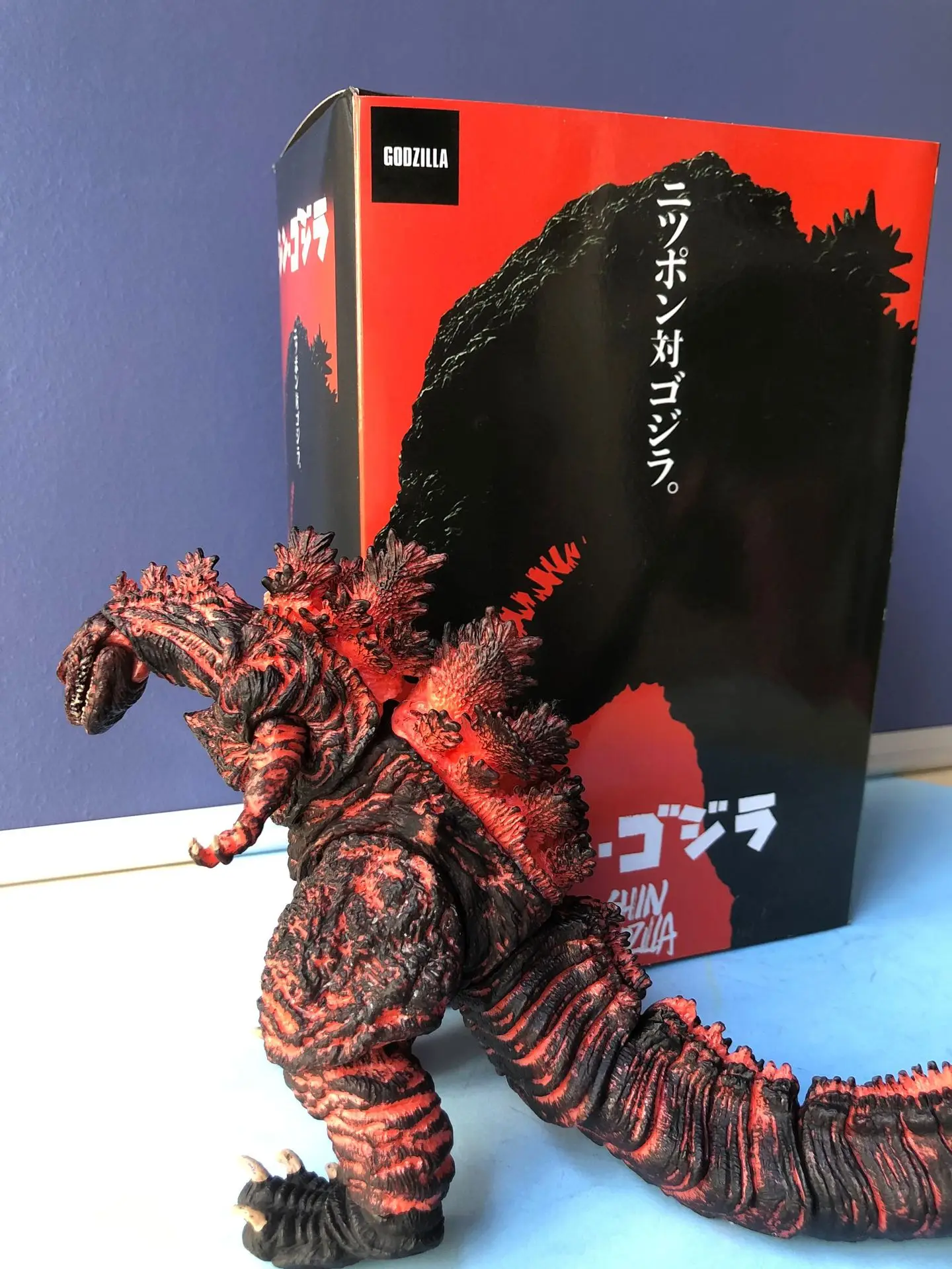 18CM Godzilla Movie 2016 Versi - огляд і ціна Model Kit Godzilla