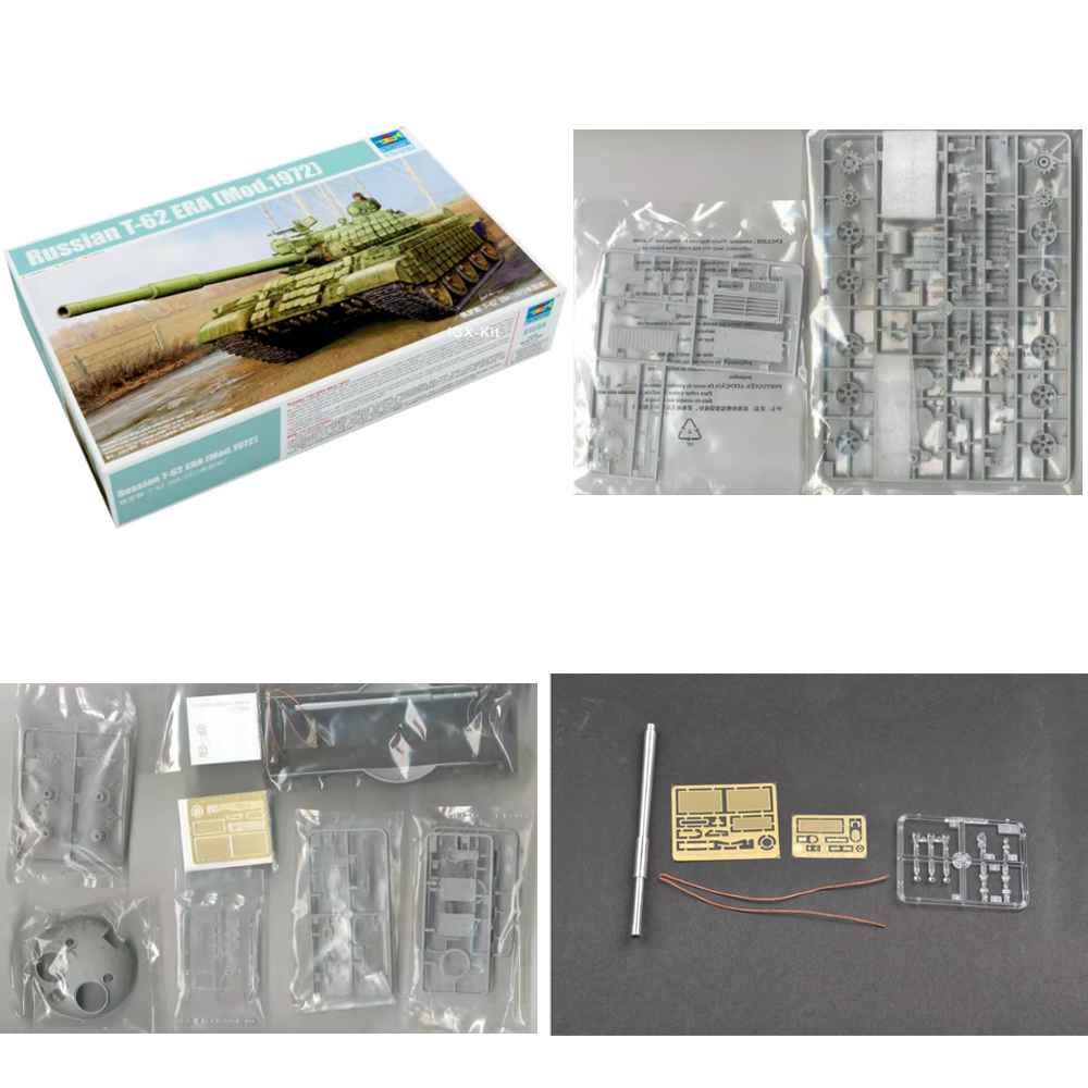 Trumpeter 01556 1/35 Russian T - огляд і ціна Model Kit In Era