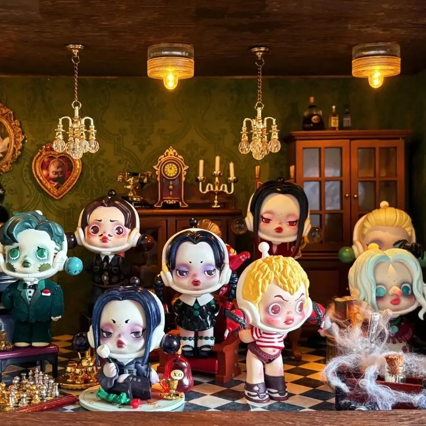 POP MART SKULLPANDA Addams Fam - огляд і ціна Model Kit Girls