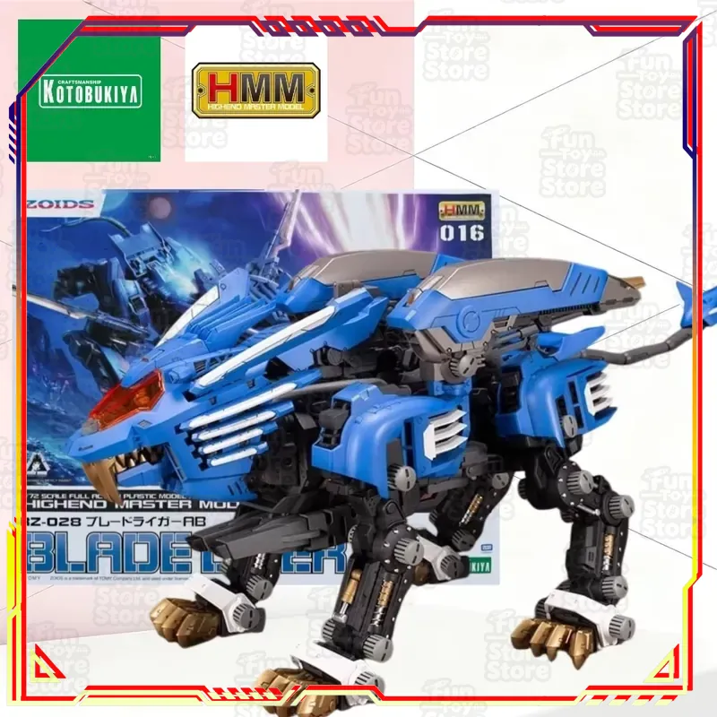 Kotobukiya HMM Zoids RZ-028 Bl - огляд і ціна Model Kit Zoids Blade Liger