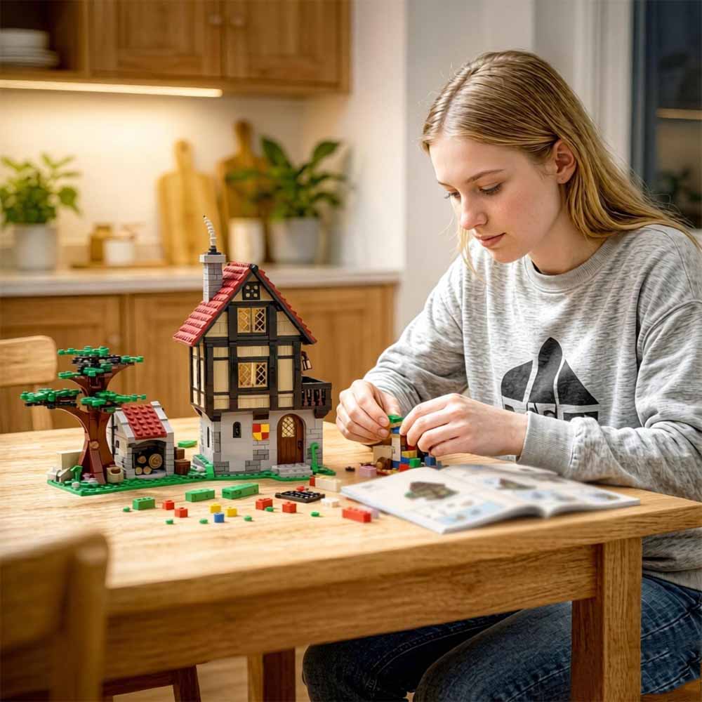 MOC-82740 Medieval House Build - огляд і ціна Model Kit Ikaruga