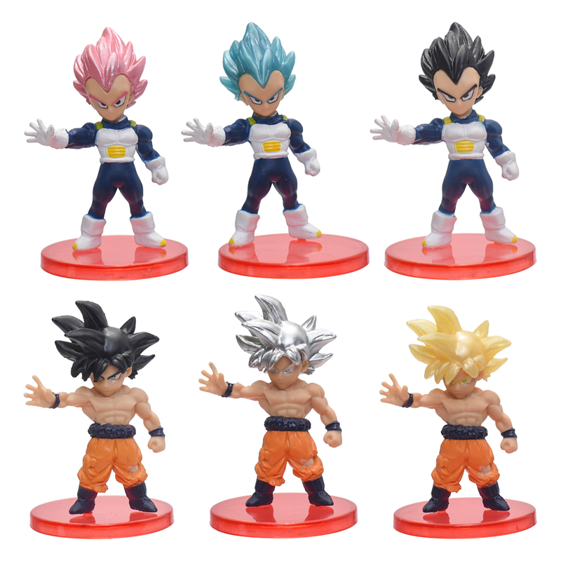 21Pcs/Set Dragon Ball Z Anime  - огляд і ціна Model Kit Zoid