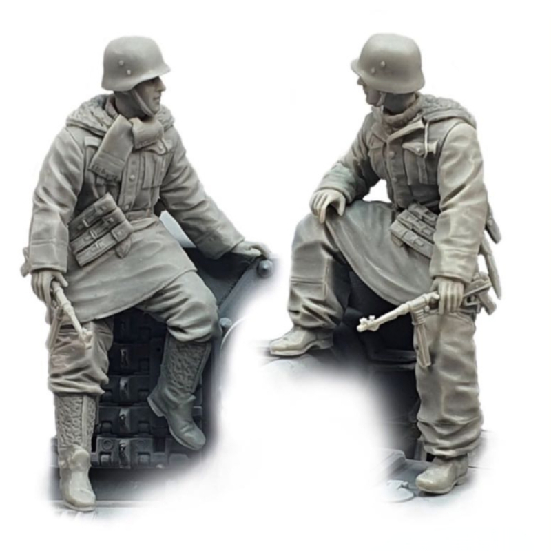 1/35 Resin Soldier Model Build - огляд і ціна Model Kit Ikaruga