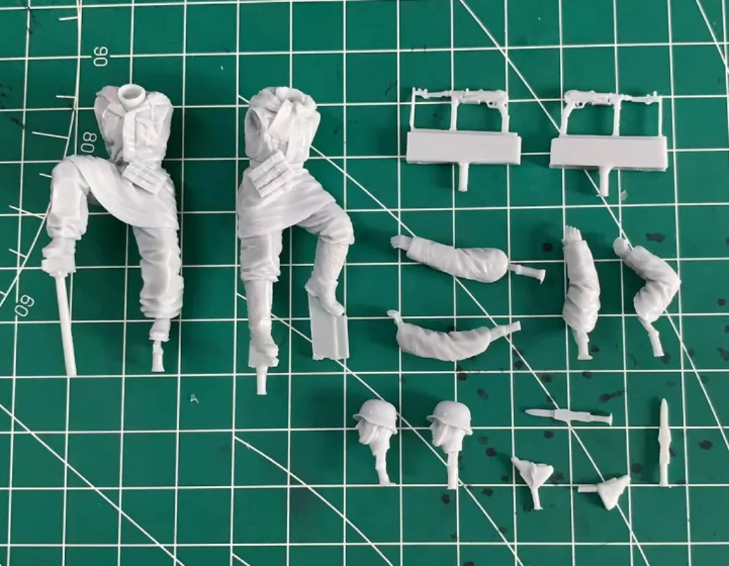 1/35 Resin Soldier Model Build - огляд і ціна Model Kit Ikaruga