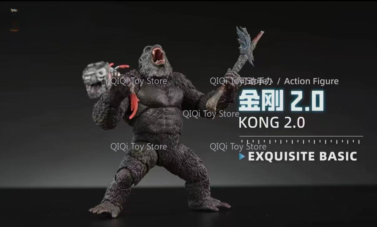 Spot HIYA King Kong 2.0 2021 V - огляд і ціна Model Kit Godzilla