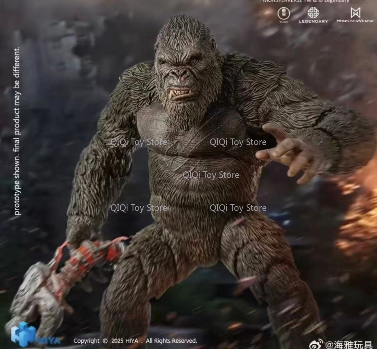 Spot HIYA King Kong 2.0 2021 V - огляд і ціна Model Kit Godzilla