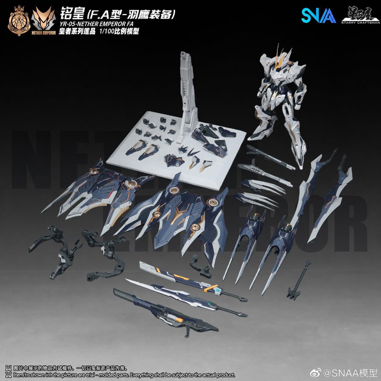 【In Stock】SNAA MG 1/100 YR-05  - огляд і ціна Model Kit In Era