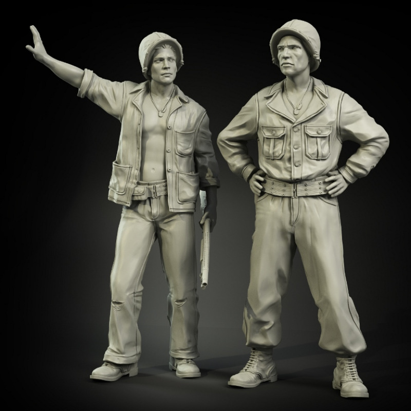 1/35 Scale Resin Figure Model  - огляд і ціна Model Kit Ikaruga