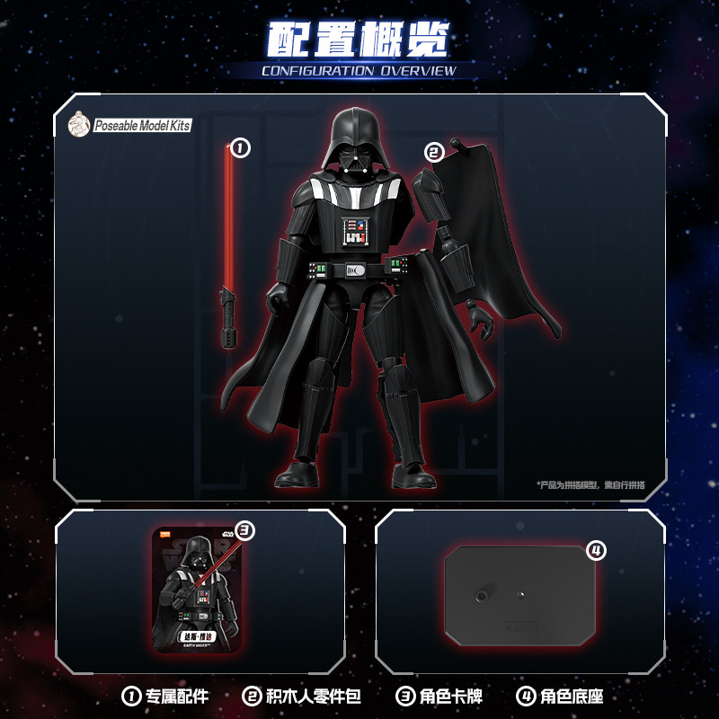 Blokees Star Wars Galaxy Vol.2 - огляд і ціна Model Kit Blokees