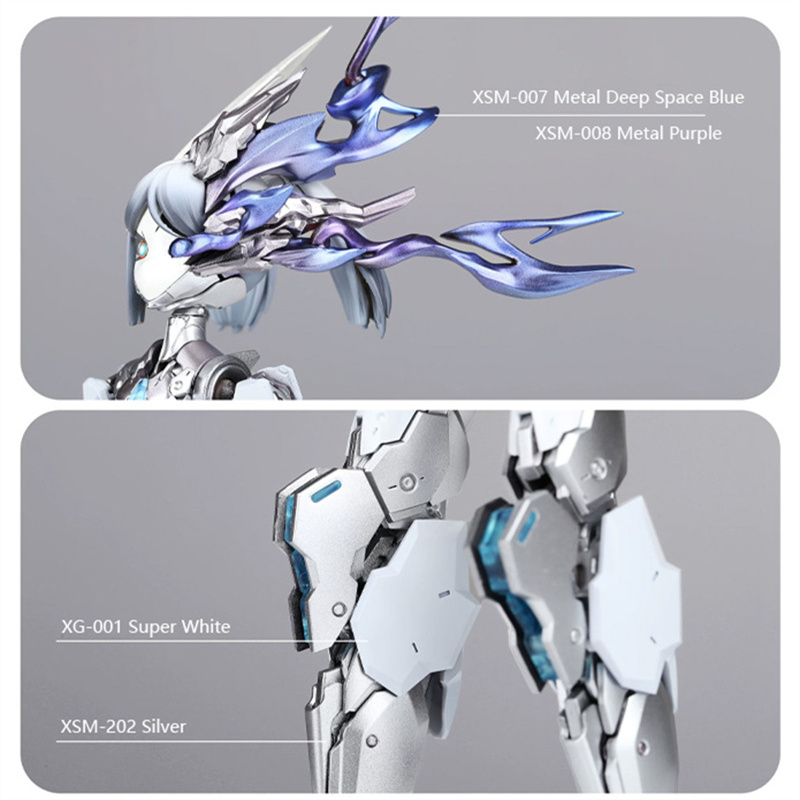DSPIAE XSM Metallic Water Base - огляд і ціна Metallic Paint Set