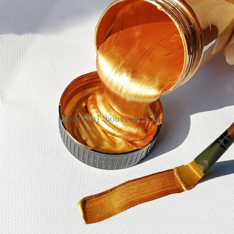 U4LF Shiny Metallic Effect Acr - огляд і ціна Metallic Paint Set