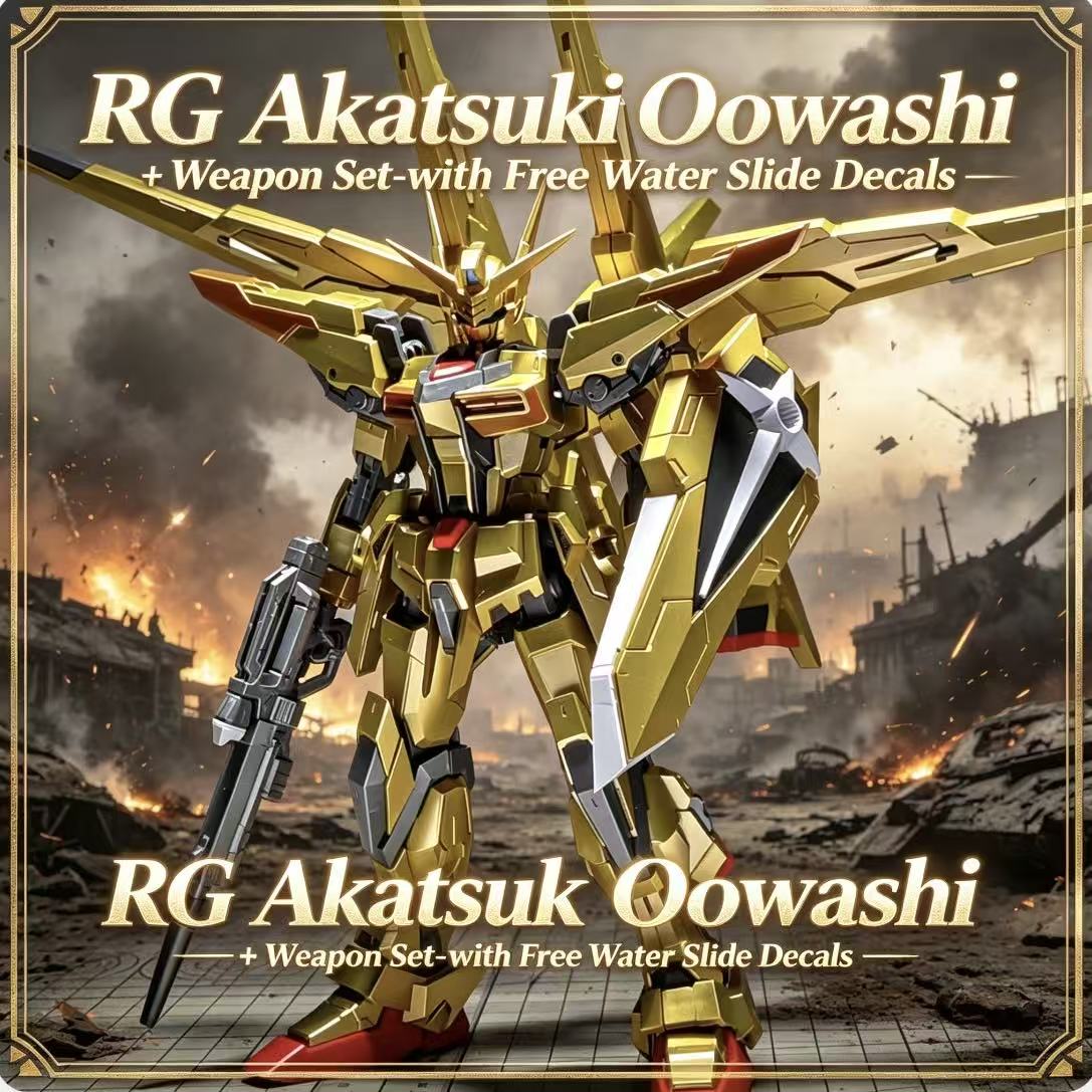 RG41 1/144 ORB-01 Akatsuki Oow - огляд і ціна Model Kit Code Geass