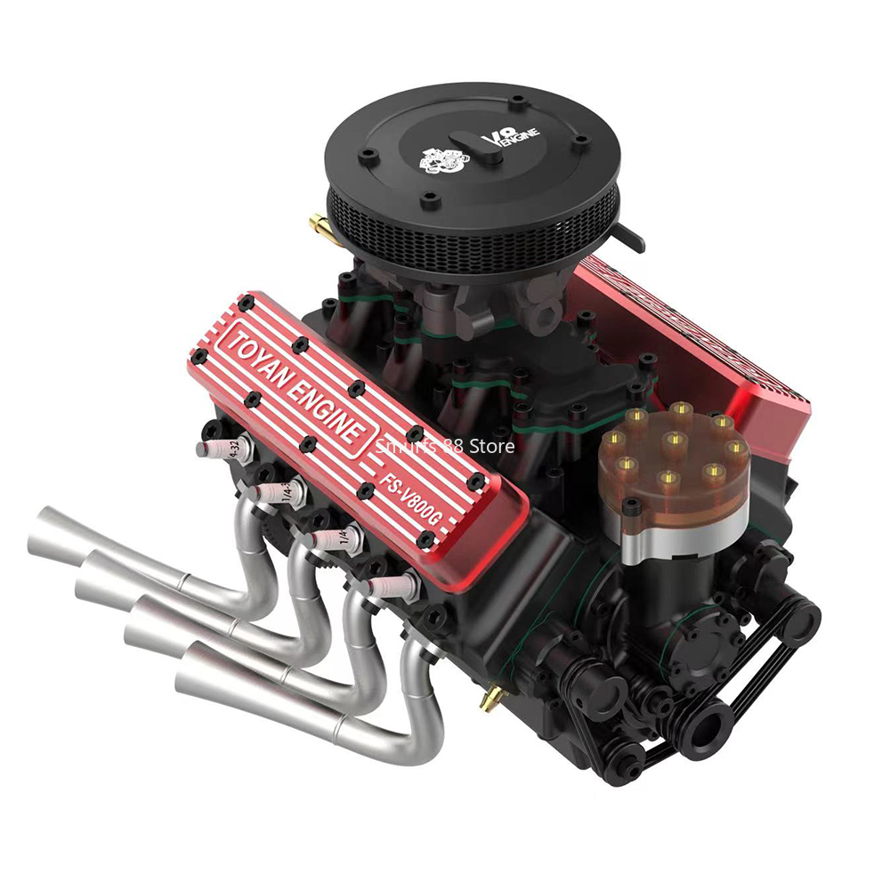 TOYAN V8 Metal Engine Model DI - огляд і ціна Model Kit V8